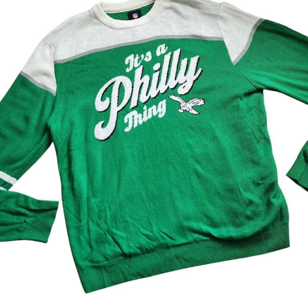 NFL Philadelphia Eagles Sweater Mens XL Football Its a Philly Thing Graphic - Picture 3 of 8